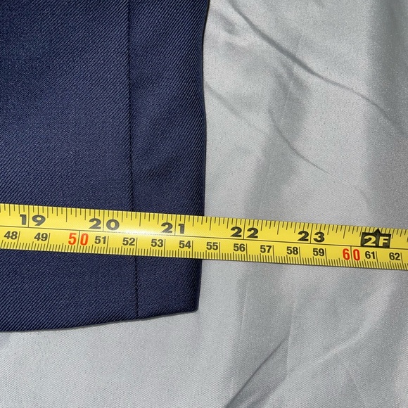 Jos A Bank Mens Slim Fit Navy Blue Blazer - Picture 12 of 16